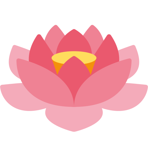 Lotus flower emoji